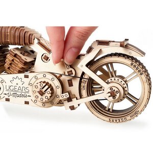 Деревянный конструктор Ugears Байк VM-02 26*11 см, 189 эл Ugears фото 4