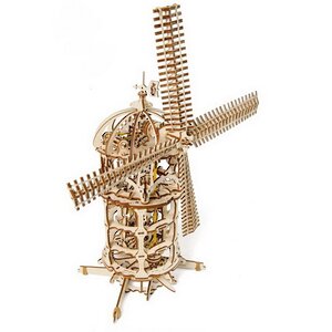 Деревянный конструктор Ugears Мельница-Башня 49*35 см, 585 эл Ugears фото 2