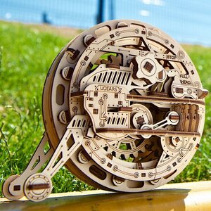 Механический конструктор 3D-пазл Моноколесо 19*16 см, 300 эл Ugears фото 2