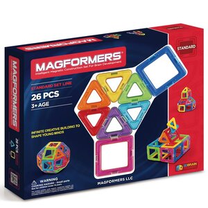 Магнитный конструктор Magformers Basic Set 26 деталей Magformers фото 1