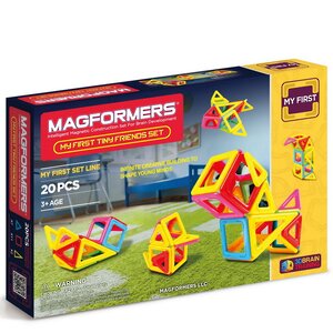 Магнитный конструктор для малышей Magformers My First Tiny Friends 20 деталей