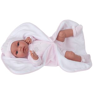 Кукла - младенец Мила в розовом 34 см говорящая Antonio Juan Munecas фото 1