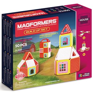 Магнитный конструктор Magformers Build Up Set 50 деталей