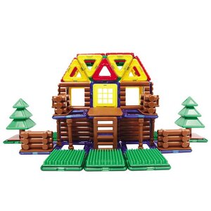 Магнитный конструктор Magformers Log House Set 87 деталей Magformers фото 3