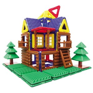 Магнитный конструктор Magformers Log House Set 87 деталей Magformers фото 6