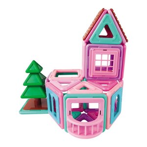 Магнитный конструктор для девочек Magformers Mini House Set 42 детали Magformers фото 4