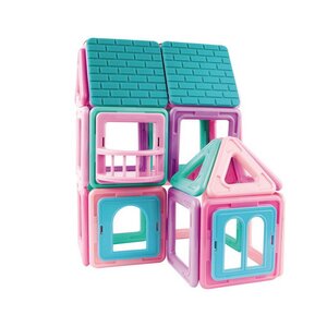 Магнитный конструктор для девочек Magformers Mini House Set 42 детали Magformers фото 6