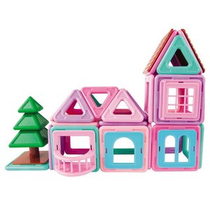 Магнитный конструктор для девочек Magformers Mini House Set 42 детали Magformers фото 2