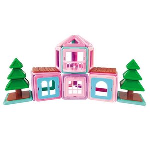 Магнитный конструктор для девочек Magformers Mini House Set 42 детали Magformers фото 7