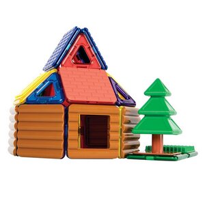 Магнитный конструктор Magformers Log cabin Set 48 деталей Magformers фото 6