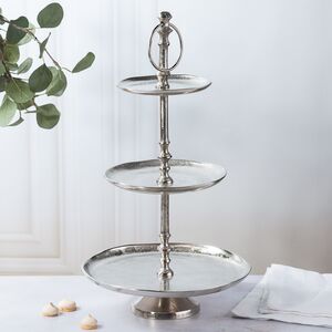 Этажерка для фруктов Flaire 48 см трехъярусная Boltze фото 3