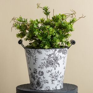 Искусственное растение в горшке Boxwood 29 см бежевый Boltze фото 5