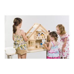 Деревянный кукольный дом 63*47*58 см Plan Toys фото 2