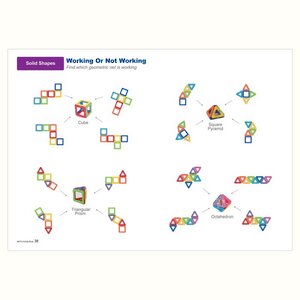 Магнитный конструктор Magformers Math Set 100 деталей Magformers (Магформерс) фото 5