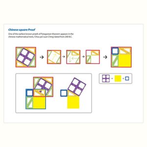 Магнитный конструктор Magformers Pythagoras Set 47 деталей Magformers фото 2