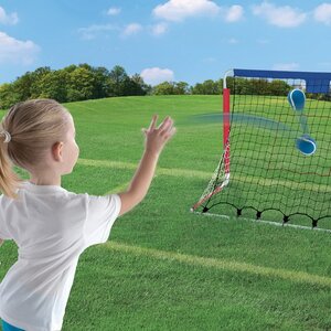 Ворота для футбола и хоккея на траве с мячами и клюшками 46*77*123 см Step2 фото 2