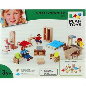 Мебель для кукольного дома на 5 комнат Plan Toys фото 2