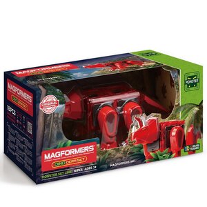 Магнитный конструктор Magformers Dino Cera Set 18 деталей Magformers (Магформерс) фото 1