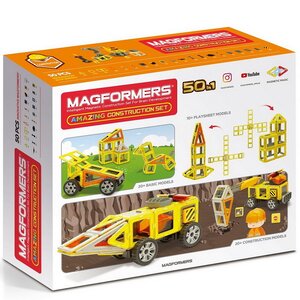 Магнитный конструктор Magformers Amazing Construction Set 50 деталей Magformers фото 8