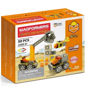 Магнитный конструктор Magformers Amazing Construction Set 50 деталей Magformers фото 1