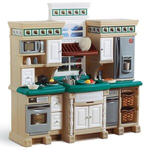 Детская игровая кухня Люкс 47*124*123 см 38 предметов Step2 фото 14