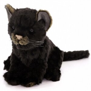 Мягкая игрушка Детеныш ягуара черный 17 см Hansa Creation фото 3