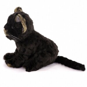Мягкая игрушка Детеныш ягуара черный 17 см Hansa Creation фото 6