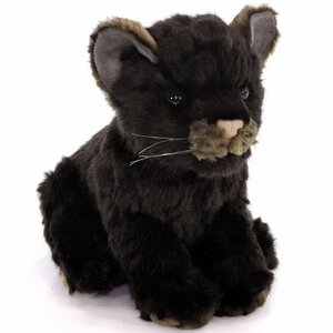 Мягкая игрушка Детеныш ягуара черный 17 см Hansa Creation фото 4