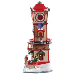 Часовая башня Рождественские куранты, 27 см Lemax фото 2