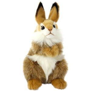 Мягкая игрушка Коричневый кролик 24 см Hansa Creation фото 2