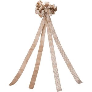 Верхушка на елку Бант Luxurious Champagne 130*33 см Koopman фото 1