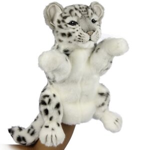 Мягкая игрушка - перчатка Детеныш снежного барса, 32 см Hansa Creation фото 1