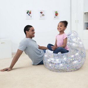 Детское надувное кресло Glitter Dream 72*72*64 см