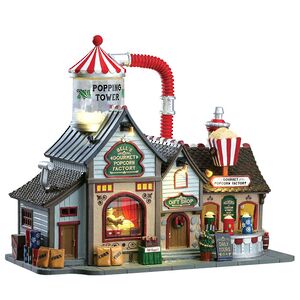 Композиция Фабрика попкорна Bell's Gourmet 30*24 см, музыка, движение, подсветка Lemax фото 1