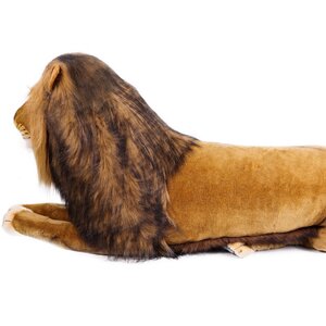 Большая мягкая игрушка Лев сенегальский лежачий 125 см Hansa Creation фото 10
