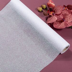 Ткань для декорирования Аврора 28*250 см белая