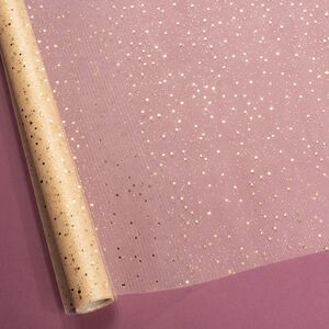 Ткань для декора Сетка Ивелин 39*200 см золотая Koopman (Купман) фото 3