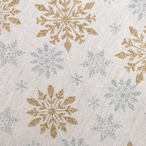 Ткань для декора Снежинки Bijoux Snowy 28*270 см Koopman (Купман) фото 2
