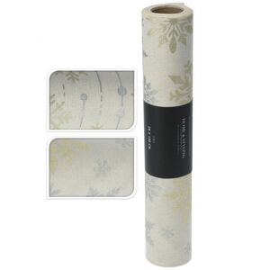 Ткань для декора Снежинки Bijoux Frosty 28*270 см Koopman фото 1