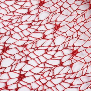 Ткань для декора Ажурная Сетка Hayfield 28*150 см красная Koopman (Купман) фото 2