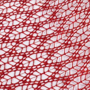 Ткань для декора Ажурная Сетка Savannah 28*150 см красная Koopman (Купман) фото 3