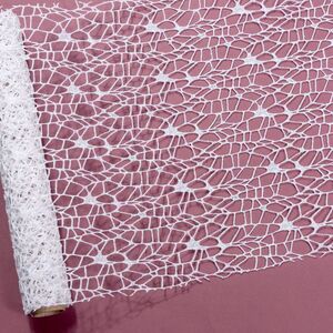 Ткань для декора Ажурная Сетка Hayfield 28*150 см белая Koopman (Купман) фото 3