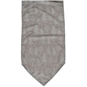 Новогодняя дорожка Шварцвальд 150*32 см светло-серая Koopman фото 3