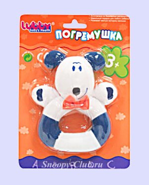 Погремушка мягкая Lubby, Собачка Lubby фото 3