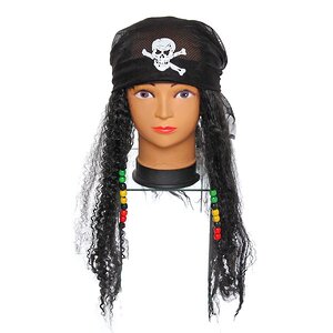 Карнавальный парик Пиратка Serpantin фото 2