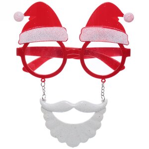Новогодние очки Веселый Дед Мороз 15*10 см Serpantin фото 2