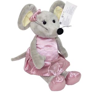 Мягкая игрушка-антистресс Мышка Плюша - Розовые мечты 20 см Hit-Toys фото 1