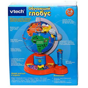 Игрушка Обучающий глобус 33 см со звуком и движением Vtech фото 4