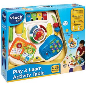 Развивающий столик Vtech Играй и учись со светом и звуком Vtech фото 3