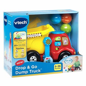 Развивающая игрушка-каталка Самосвал Погрузи и Вези со звуковыми эффектами Vtech фото 4